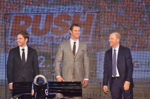 『ラッシュ／プライドと友情』ジャパンプレミアに登壇したクリス・ヘムズワース