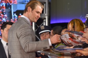 『ラッシュ／プライドと友情』ジャパンプレミアに登壇したクリス・ヘムズワース