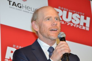 『ラッシュ／プライドと友情』ジャパンプレミアに登壇したロン・ハワード監督