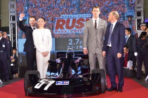 『ラッシュ／プライドと友情』ジャパンプレミアにて