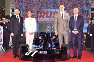 『ラッシュ／プライドと友情』ジャパンプレミアにて