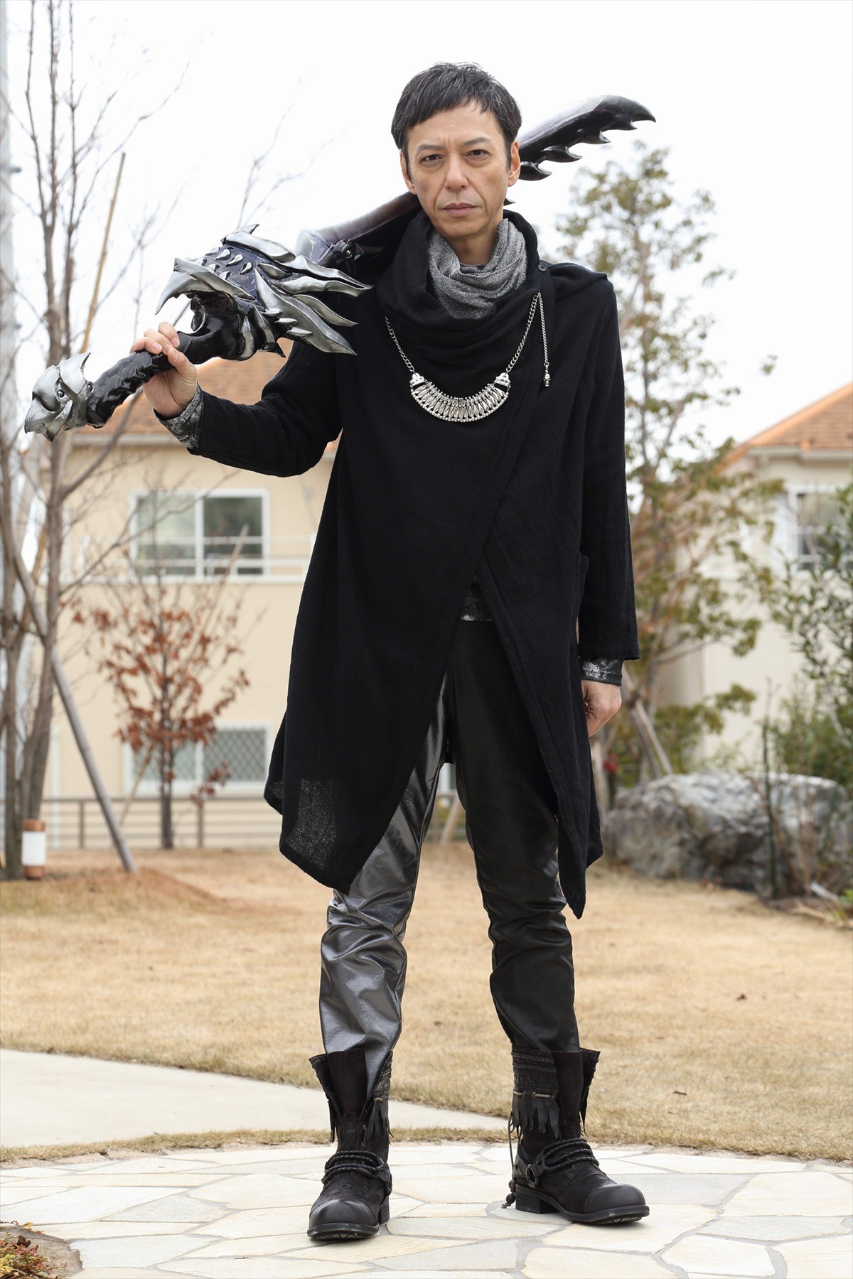 板尾創路が、映画オリジナル仮面ライダーに変身！『仮面ライダーX』速水亮も登場
