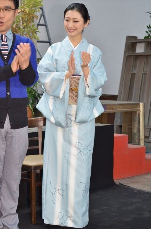 壇蜜、NHK BSプレミアム『珈琲屋の人々』取材会に出席