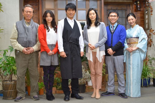 NHK BSプレミアム『珈琲屋の人々』取材会20140131