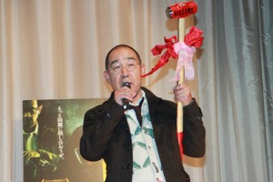 でんでん『KILLERS／キラーズ』初日舞台挨拶にて