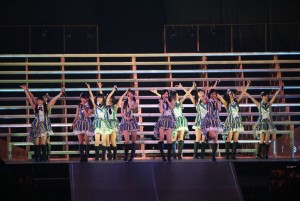 SKE48、初のナゴヤドーム初日公演の模様