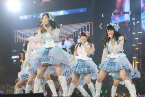 SKE48、初のナゴヤドーム初日公演の模様
