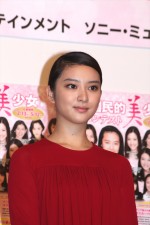 武井咲、「第14回全日本国民的美少女コンテスト」概要説明記者会見にて