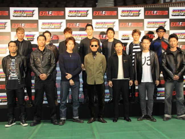 『EXILE PERFORMER BATTLE AUDITION』初日会見20140205