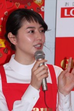 長澤まさみ、「手づくりガーナ応援ステーション」オープニングイベントにて