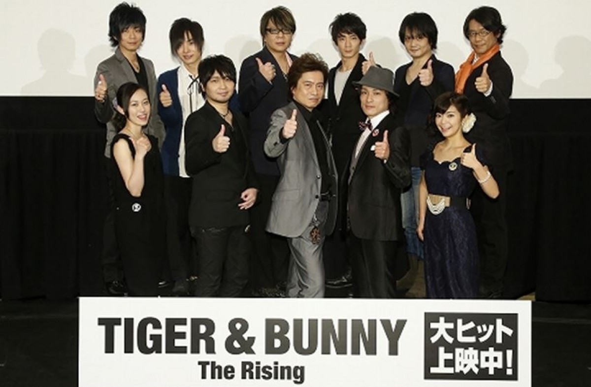 『劇場版 TIGER ＆ BUNNY ‐The Rising‐』初日舞台挨拶の模様