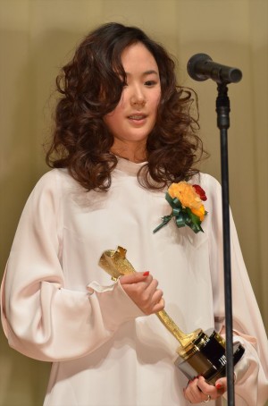 「第87回キネマ旬報ベスト・テン」表彰式に出席した黒木華