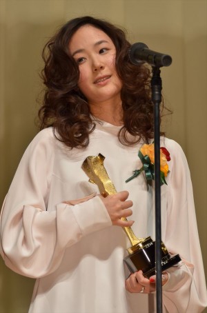 「第87回キネマ旬報ベスト・テン」表彰式に出席した黒木華