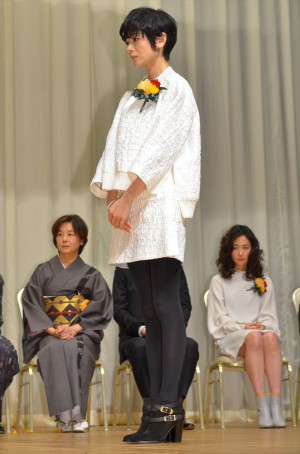 「第87回キネマ旬報ベスト・テン」表彰式に出席した真木よう子