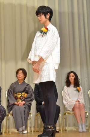 「第87回キネマ旬報ベスト・テン」表彰式に出席した真木よう子