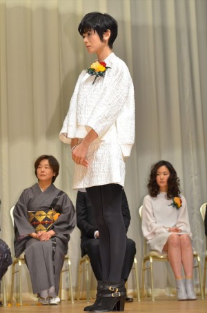 「第87回キネマ旬報ベスト・テン」表彰式に出席した真木よう子