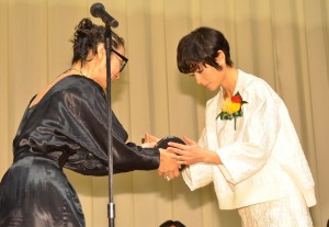 「第87回キネマ旬報ベスト・テン」表彰式に出席した真木よう子