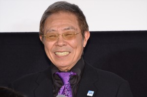 『ジョバンニの島』完成披露試写会に登壇した出演者の面々