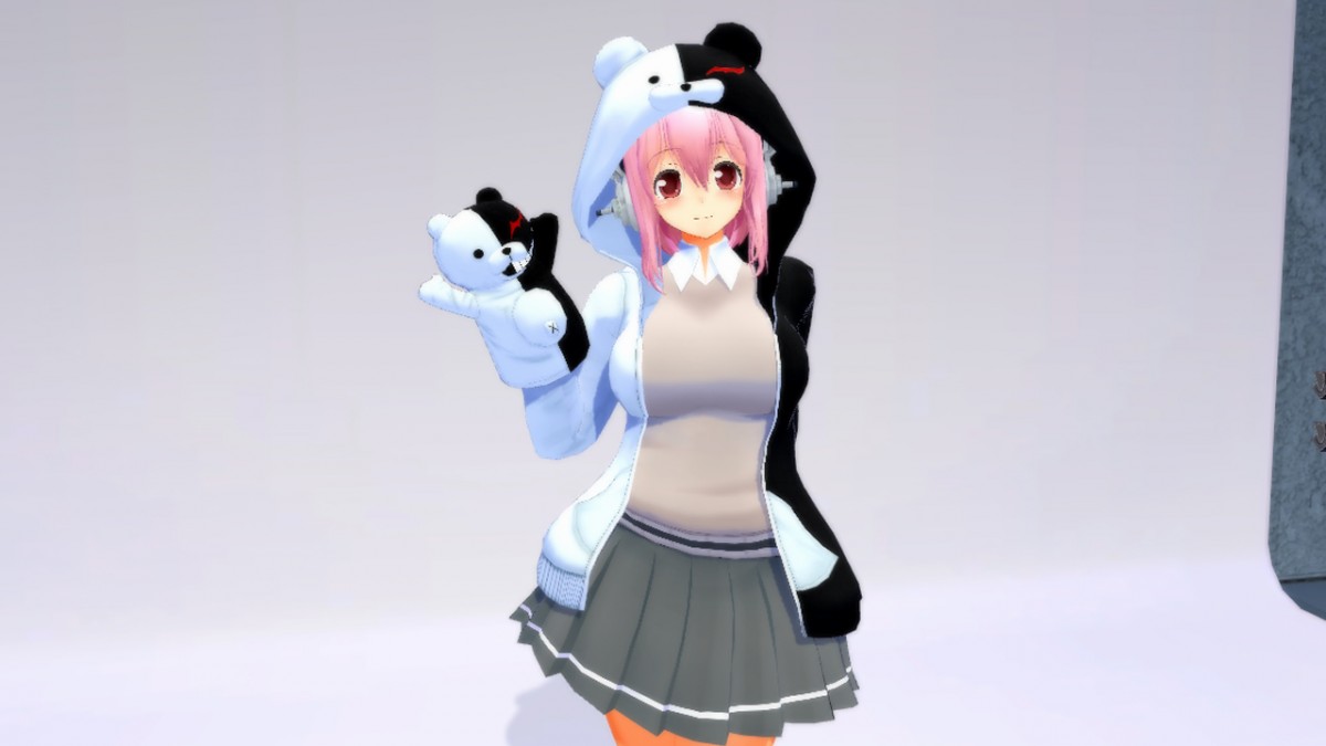 すーぱーそに子、『ダンガンロンパ』とコラボ決定！モノクマパーカーも発売