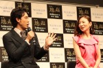 大泉洋、松雪泰子、ドラマ『地の塩』完成披露試写会イベントにて