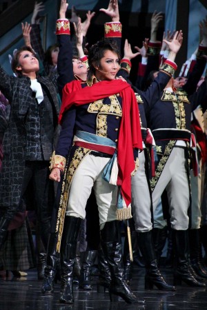 柚希礼音、宝塚星組公演『眠らない男・ナポレオン‐愛と栄光の涯（はて）に‐』公開稽古＆囲み取材にて