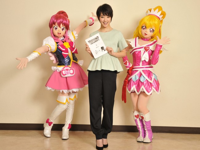 『プリキュア』に声優として出演した剛力彩芽