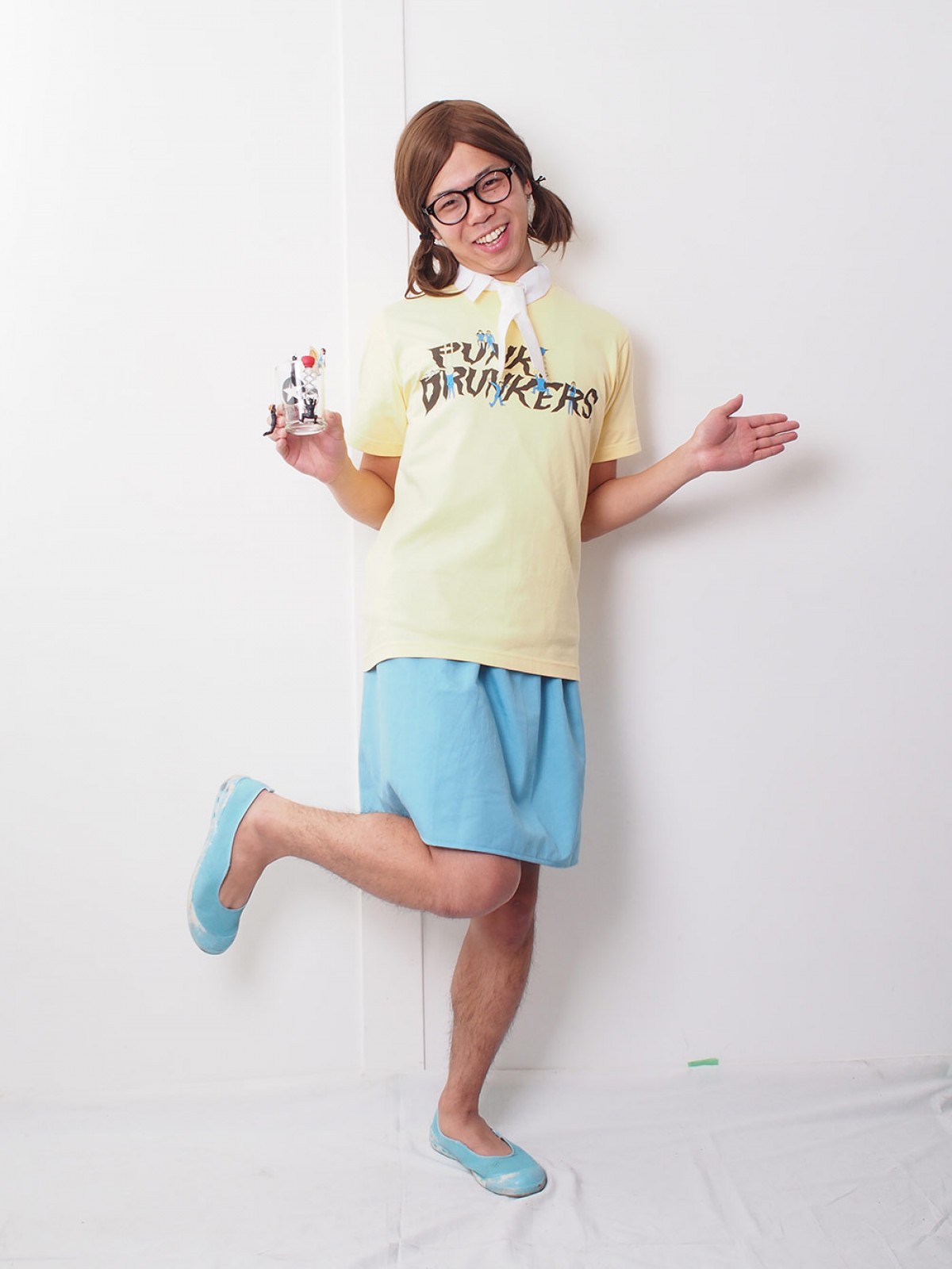 「フチ子」×「PUNK DRUNKERS」、コラボ第2弾「コップのフチのアイツ」発売決定！