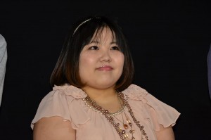 映画『愛の渦』完成披露試写会に登壇した、信江勇