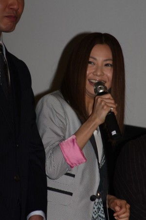 『魔女の宅急便』完成披露試写会、トークショーの模様。