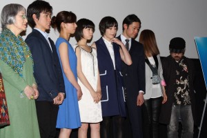 『魔女の宅急便』完成披露試写会、トークショーの模様。