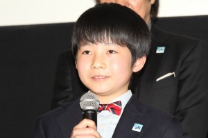 横山幸汰、『ジョバンニの島』初日舞台挨拶にて