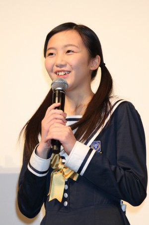 『5つ数えれば君の夢』プレミア完成披露試写会に登壇した山邊未夢（東京女子流）