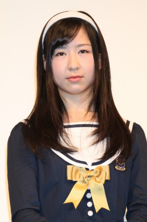 『5つ数えれば君の夢』プレミア完成披露試写会に登壇した小西彩乃（東京女子流）