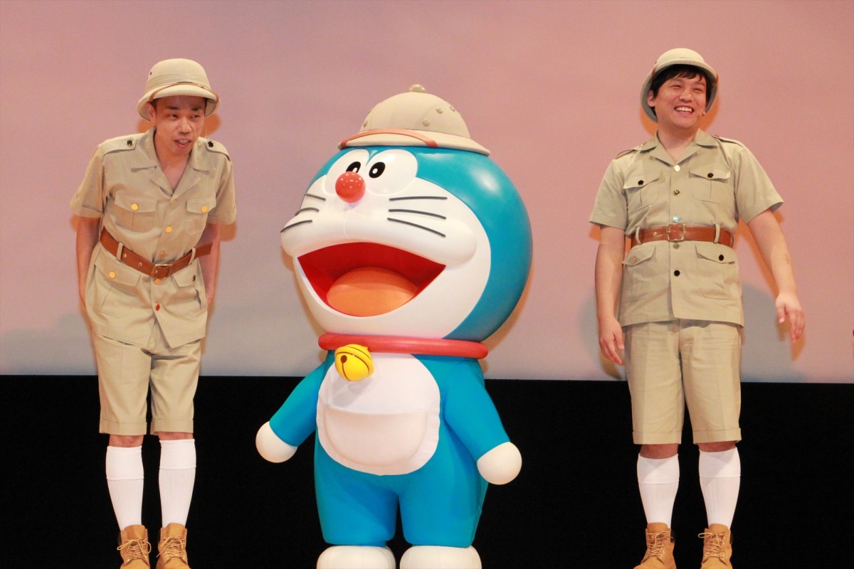 COWCOW、「ドラえもんあたりまえ体操」を披露！『映画 ドラえもん』完成披露