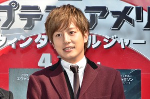 『キャプテン・アメリカ／ウィンター・ソルジャー』の縁結び・ヒット祈願に出席した溝端淳平