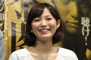 市川由衣、舞台「金閣寺」キャスト・スタッフ顔合わせ会見にて