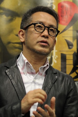 宮本亜門、舞台「金閣寺」キャスト・スタッフ顔合わせ会見にて