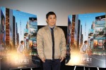 岡村隆史、映画『LIFE！』日本語吹替版の完成披露試写会にて　