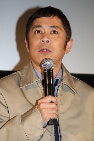 岡村隆史、映画『LIFE！』日本語吹替版の完成披露試写会にて　