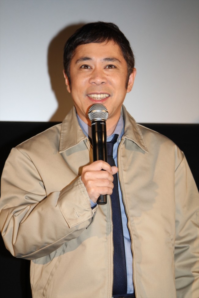 岡村隆史、映画『LIFE！』日本語吹替版の完成披露試写会にて