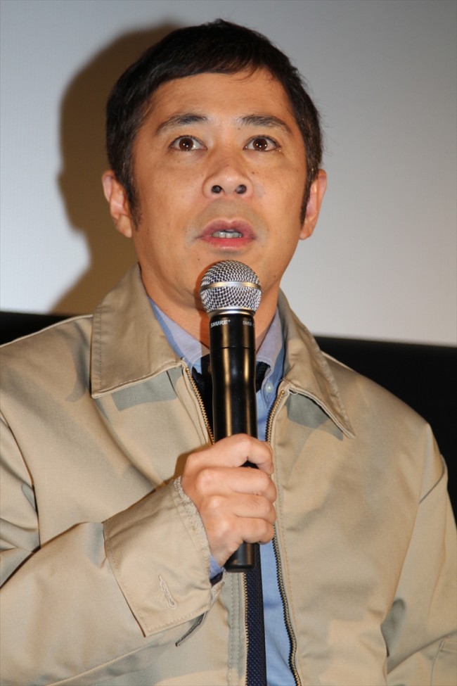 岡村隆史、映画『LIFE！』日本語吹替版の完成披露試写会にて