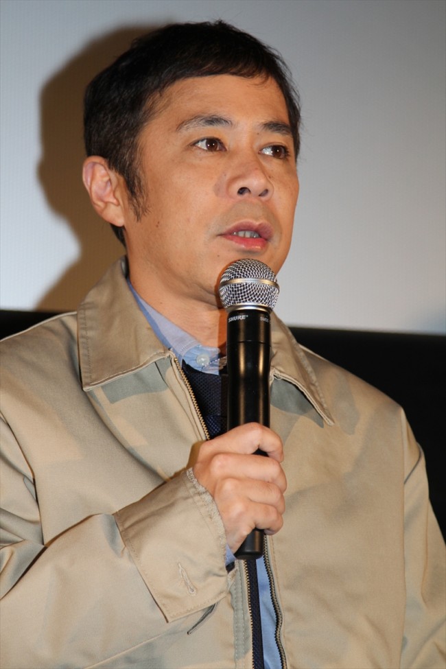 岡村隆史、映画『LIFE！』日本語吹替版の完成披露試写会にて