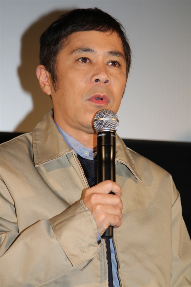 岡村隆史、映画『LIFE！』日本語吹替版の完成披露試写会にて