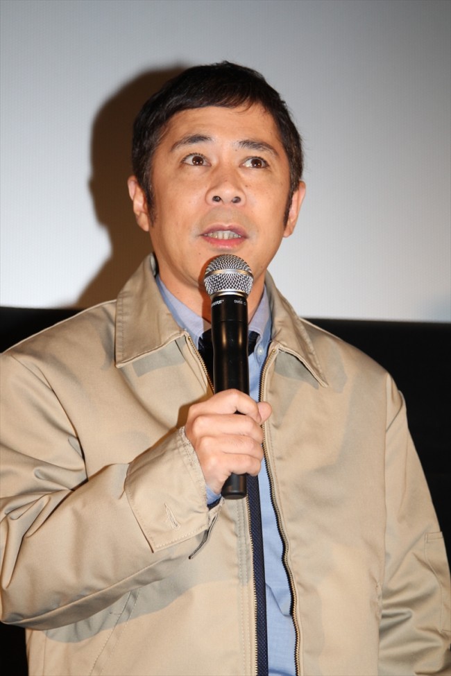 岡村隆史、映画『LIFE！』日本語吹替版の完成披露試写会にて