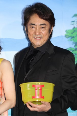 市村正親、『テルマエ・ロマエII』完成報告会見にて