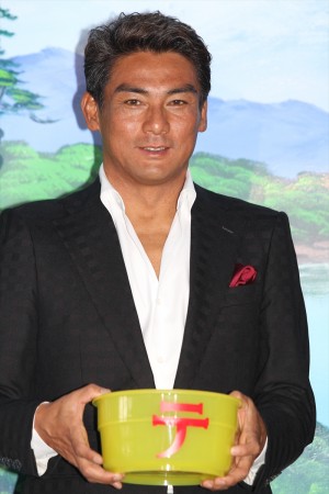 宍戸開、『テルマエ・ロマエII』完成報告会見にて