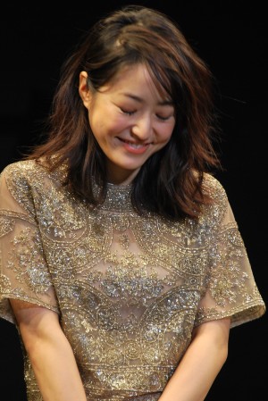 井上真央、『白ゆき姫殺人事件』プレミア舞台挨拶にて