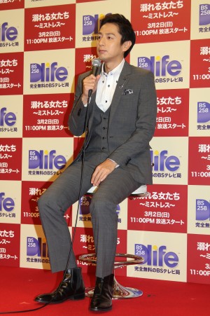 海外ドラマ『溺れる女たち ～ミストレス～』放送開始PRイベントに出席した、チュートリアル徳井義実