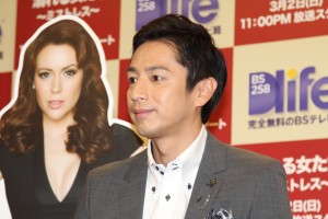 海外ドラマ『溺れる女たち ～ミストレス～』放送開始PRイベントに出席した、チュートリアル徳井義実