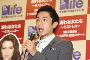 海外ドラマ『溺れる女たち ～ミストレス～』放送開始PRイベントに出席した、チュートリアル徳井義実